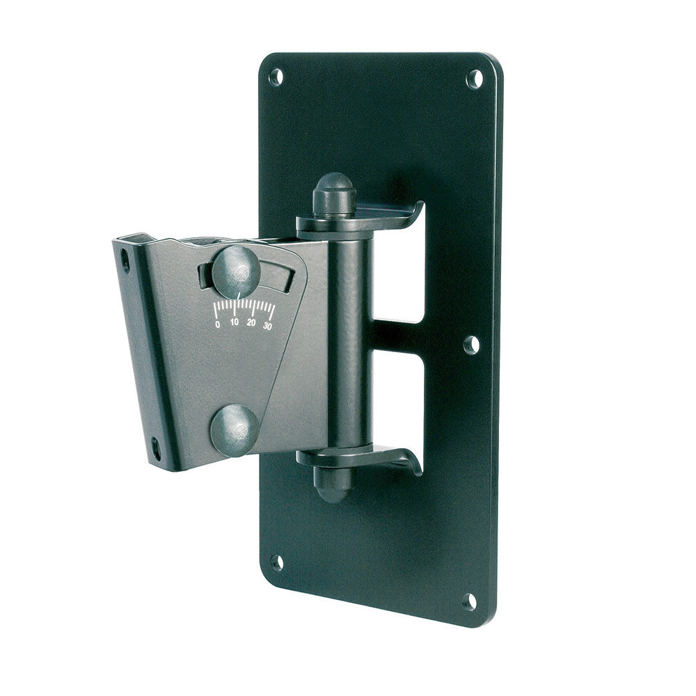 K + M 24481 Heavy Duty Universal Speaker Wall Mount (Black)