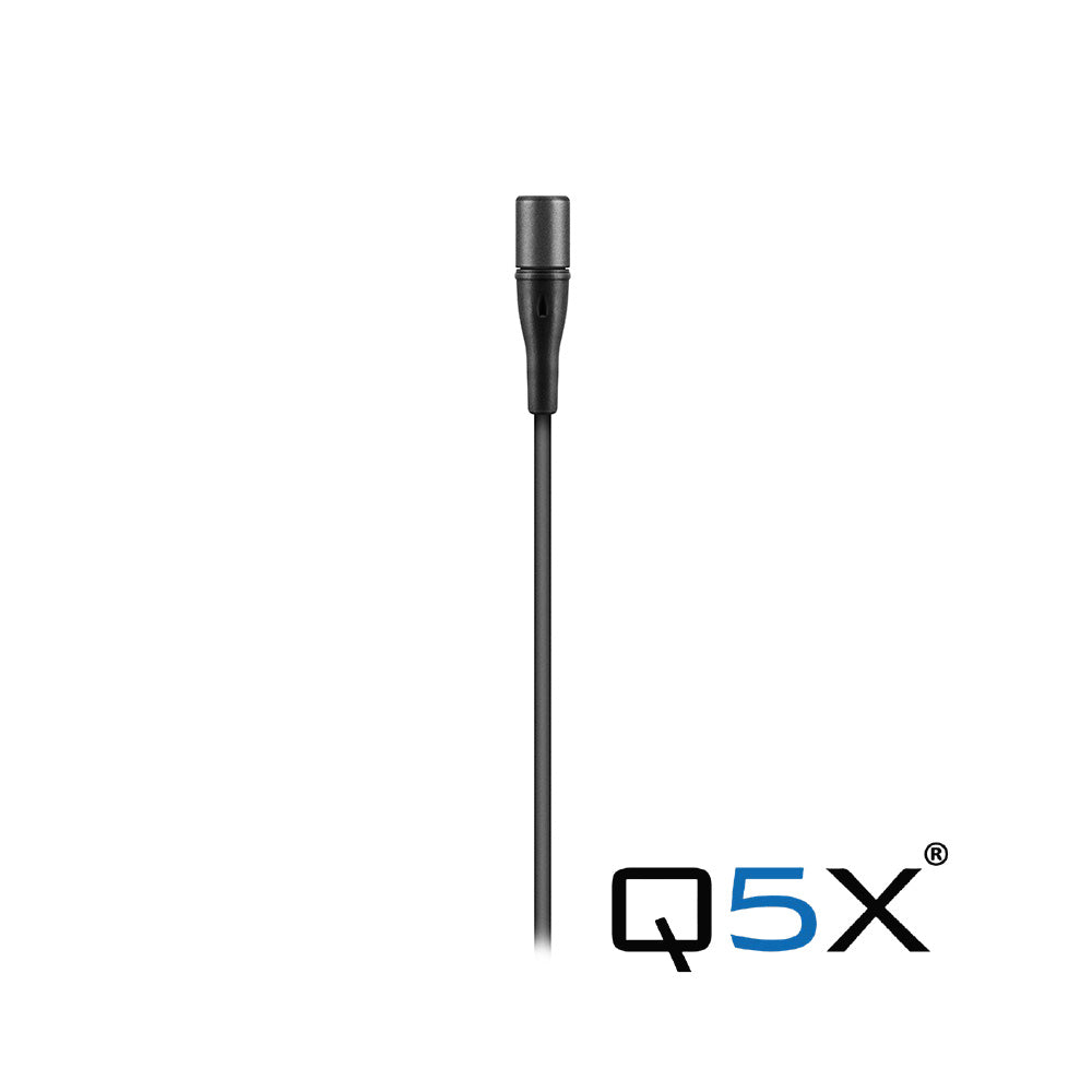 Q5x MKE 1-5 - Sennheiser Omni Lavalier Microphone with 6-Pin Lemo Connector (Black)