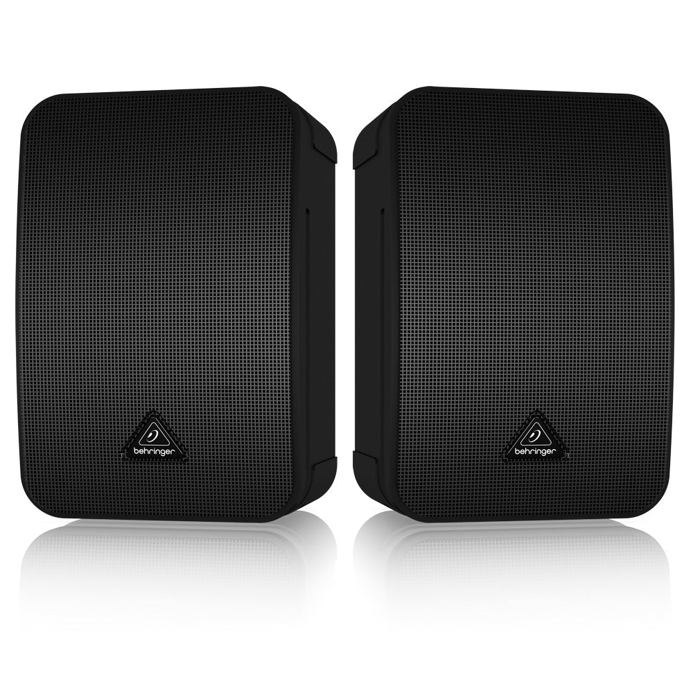 Behringer 1C-BK Ultra-Compact, 100-Watt, 5-Inch Install Monitor Speakers (Black) - B-Stock