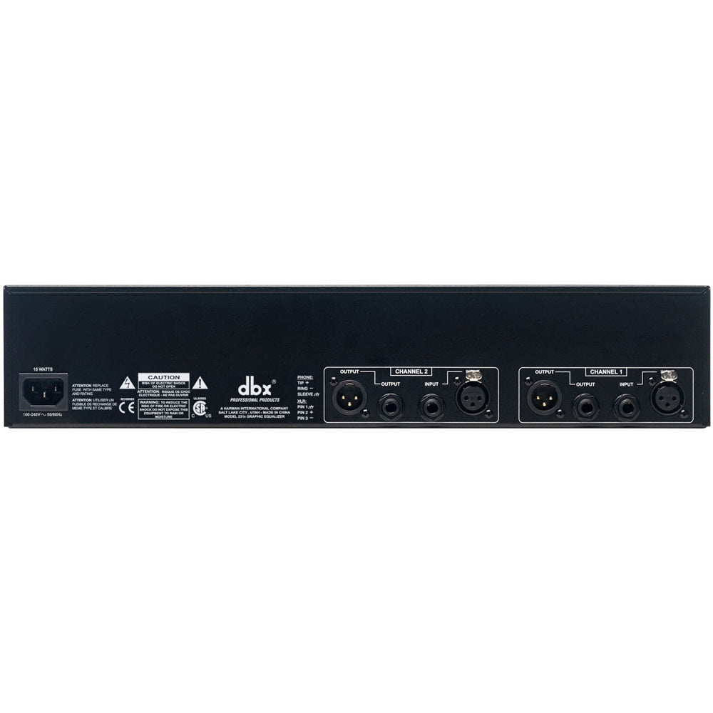 DBX 231s Silver 31 Band Dual Channel Equalizer