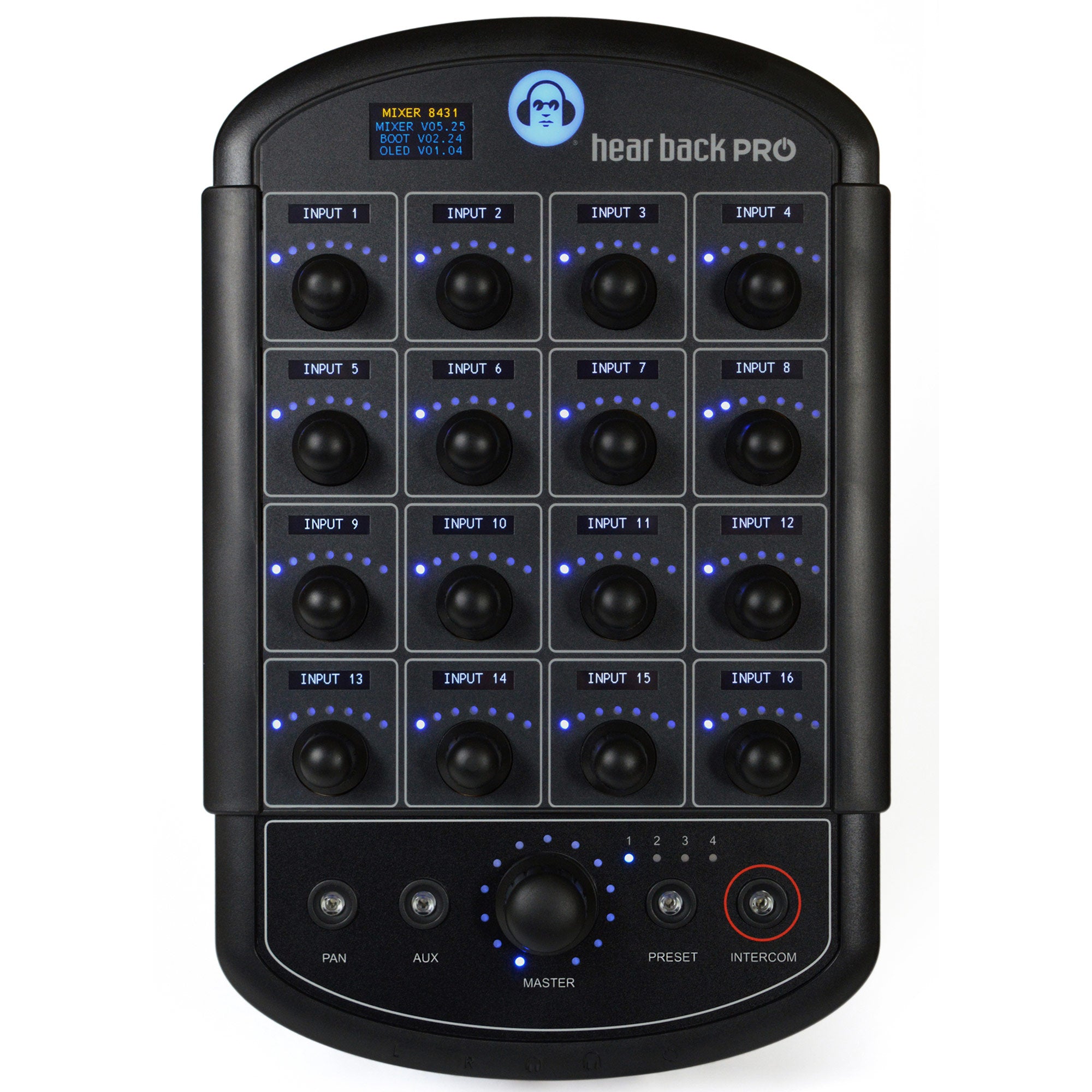 Hear Technologies Hear Back PRO - Personal Monitor Mixer with Digital Overlay