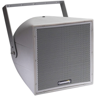 Community R.25-94TZ R Series 2-Way 8" 200 Watt 70/100V Full Range All Weather Loudspeaker - Grey