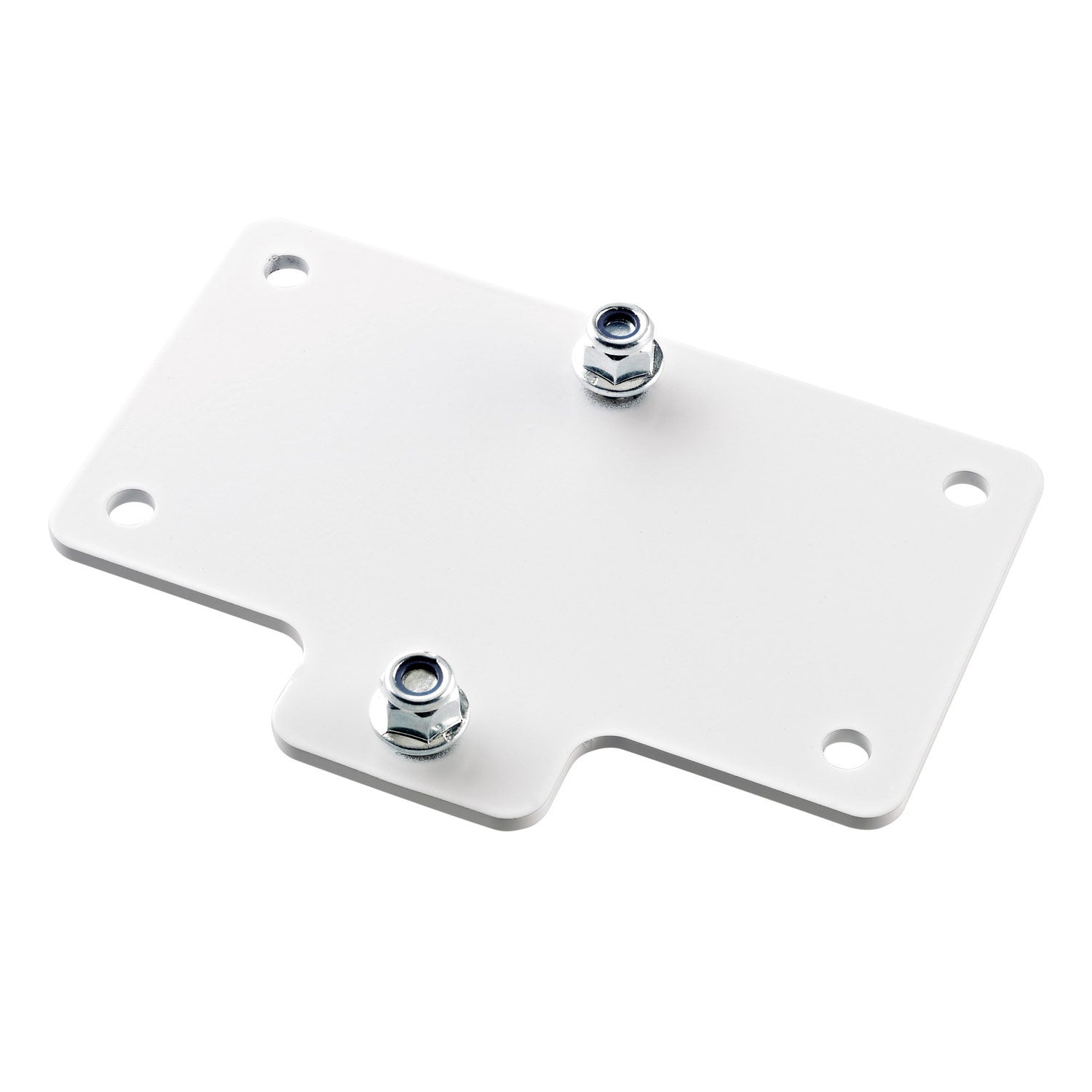 K + M 24357 Adapter Panel 4 for Speaker Wall Brackets (White)