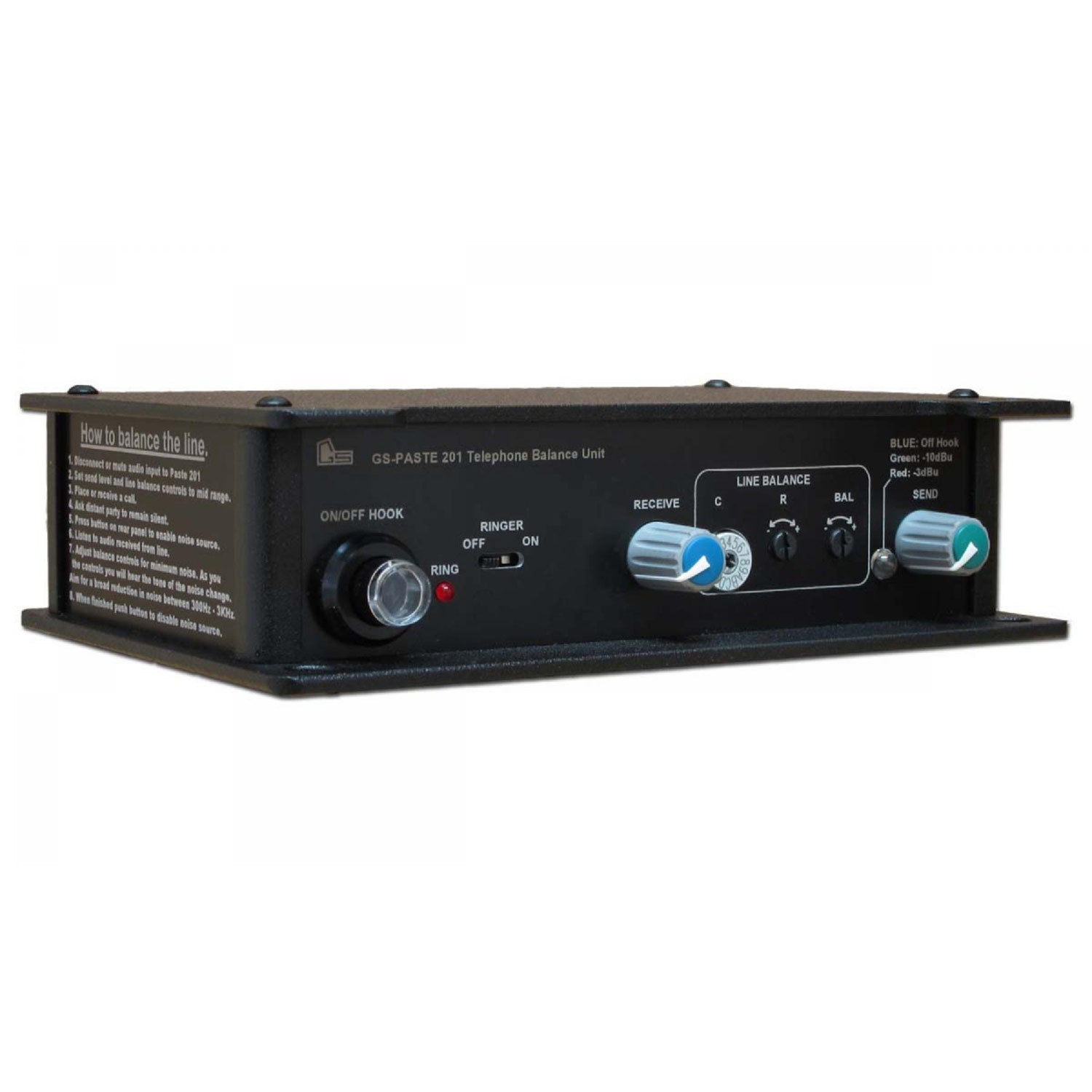 Glensound GS-PASTE201 - Line Powered Telephone Balancing Unit