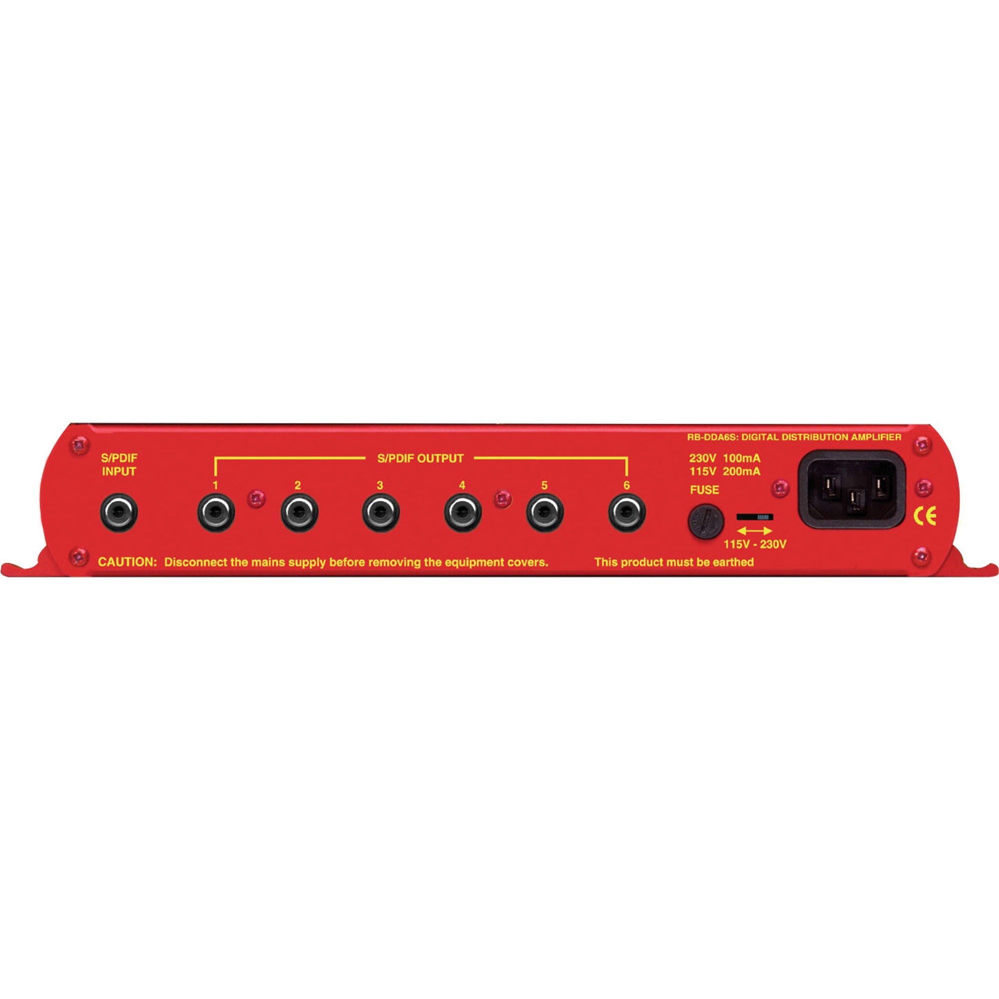 Sonifex RB-DDA6S 6 Way S/PDIF Digital Distribution Amplifier