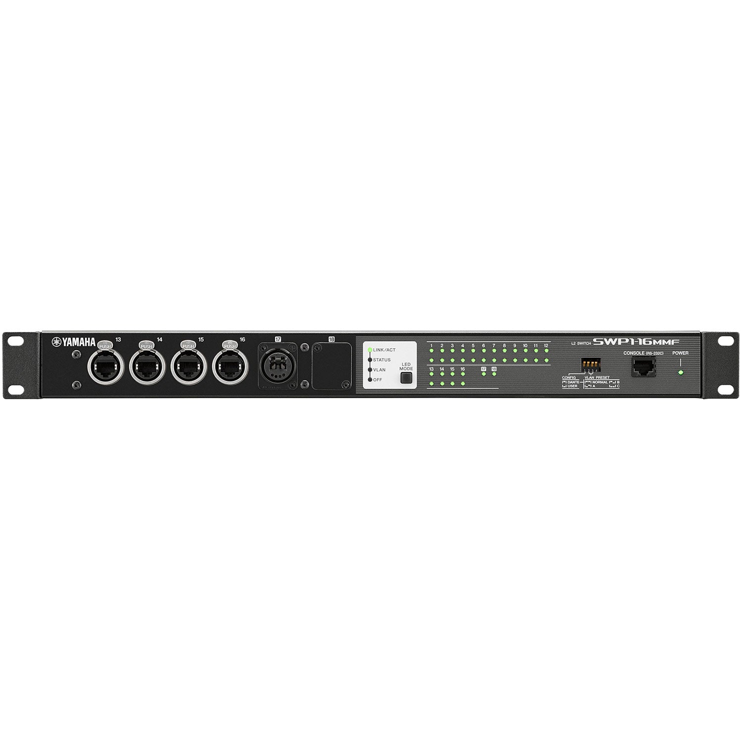 Yamaha SWP1-16MMF - L2 Audio Networking Switch