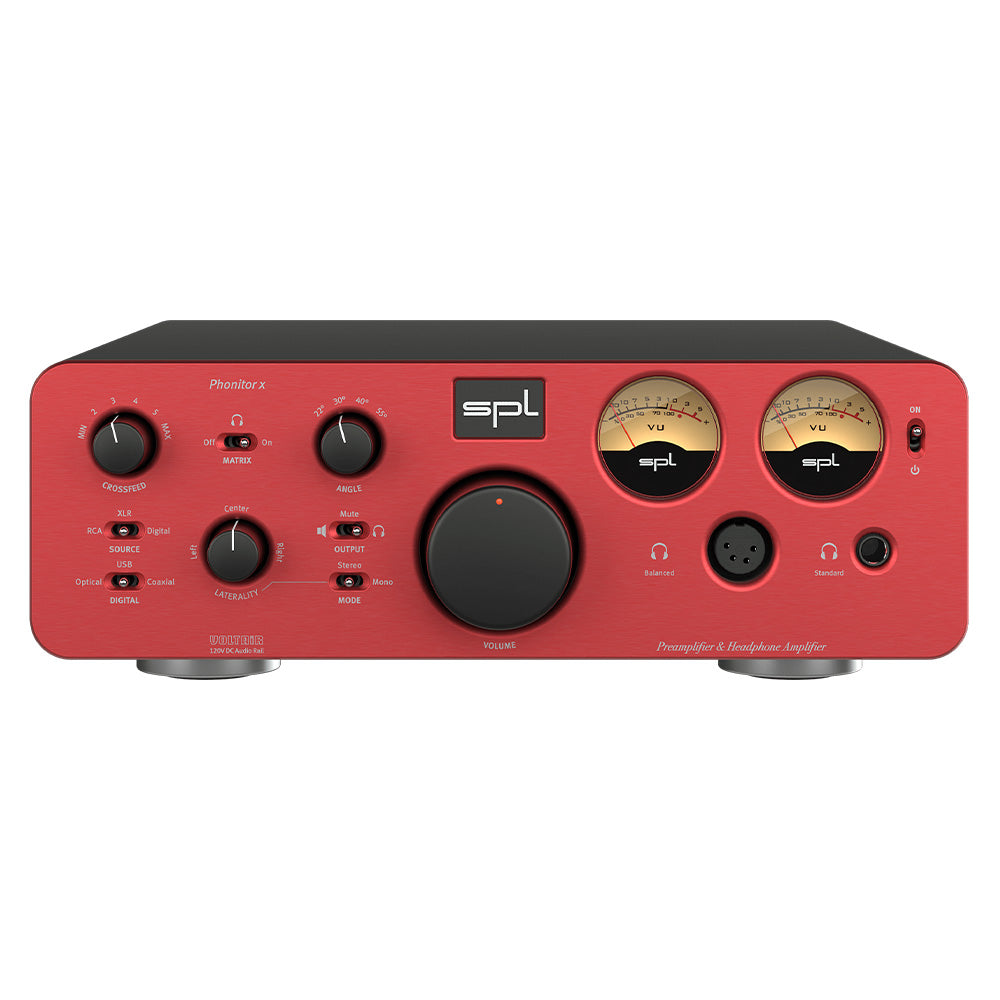 SPL Phonitor X - Headphone Amplifier and Monitor Amplifier (Red)