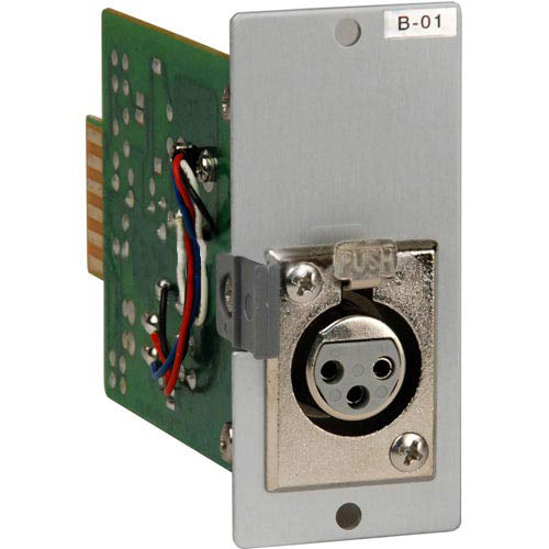 TOA B-01F Balanced Female XLR Line Input Module with 10K ohm transformer