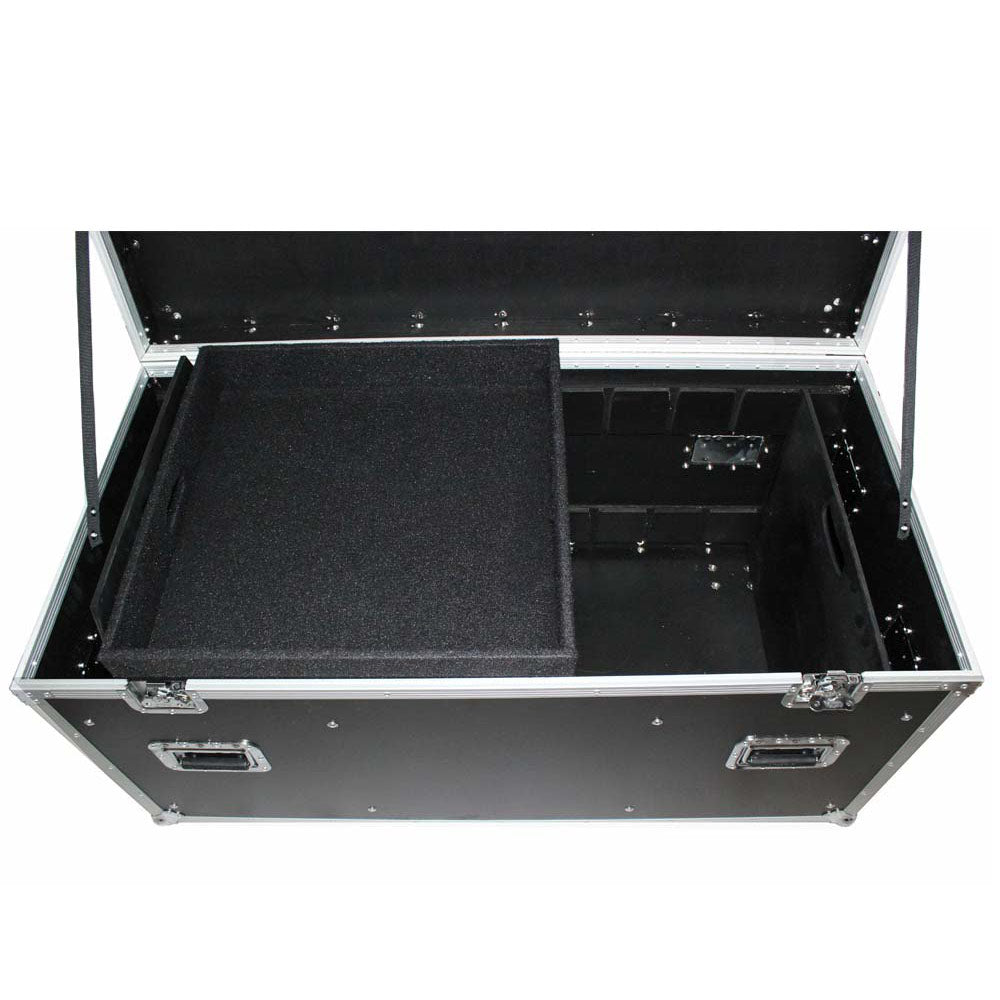 ProX XS-UTLD1 - Large Utility Case / Truck Pack W/ 2X Dividers & Tray 3/8" Plywood W/ Black Laminate