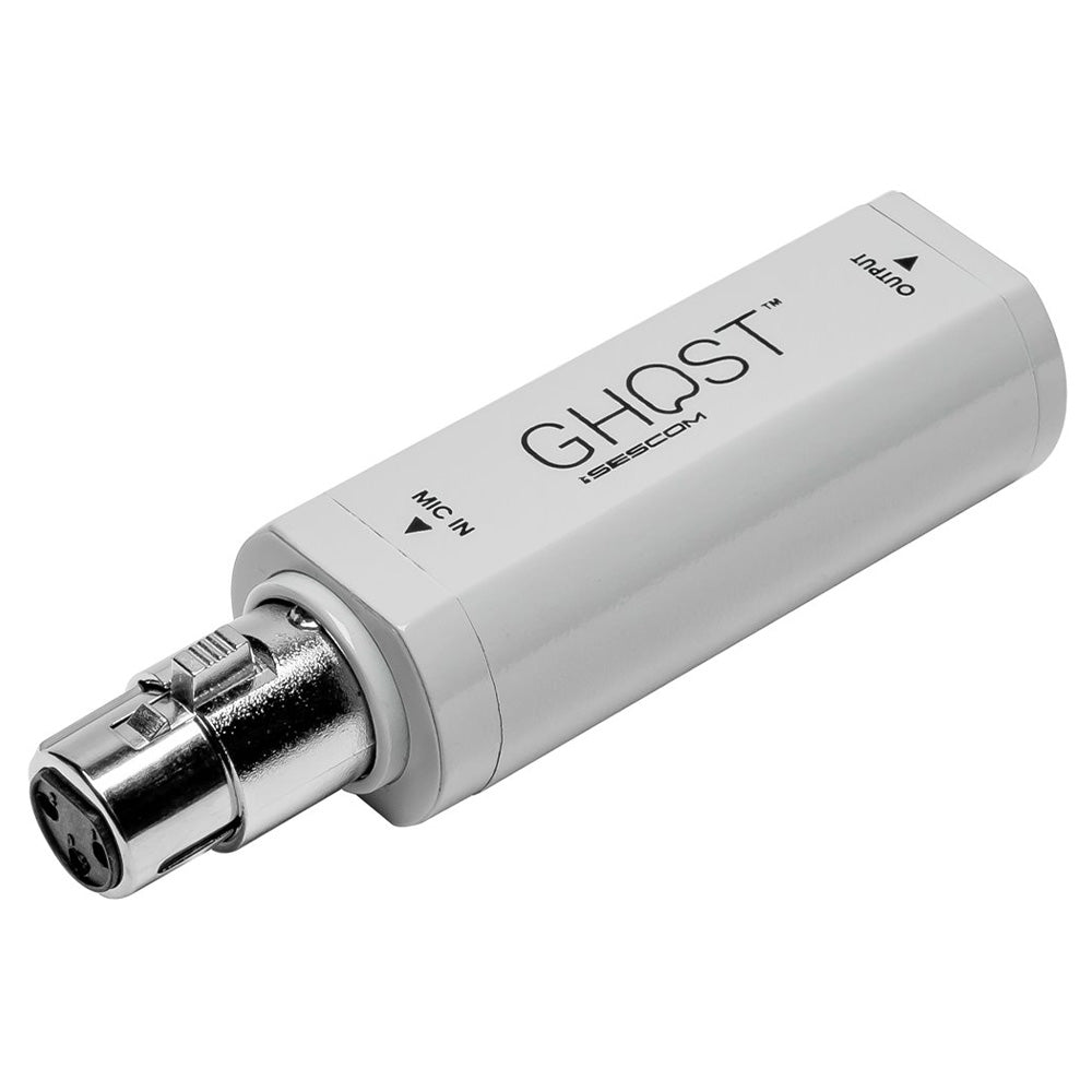Sescom SES-GHOST - Single Channel Inline Microphone Preamp For Dynamic And Ribbon Mics