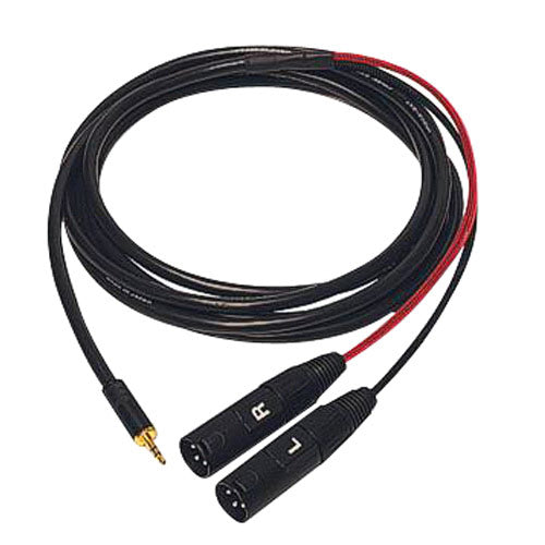 Whirlwind MST2XM06US 1/8" TRS Male to (2) XLR Male Cable - 6 Ft