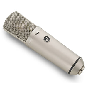 Warm Audio WA-87 R2B LDC Microphone - Nickel Color with Shock Mount, Hard Mount & Wood Box