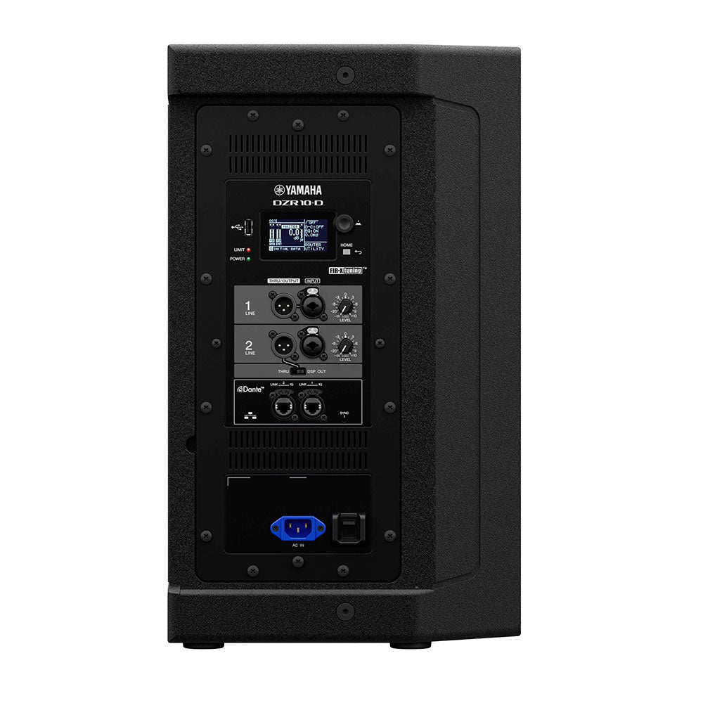 Yamaha DZR10-D Active 2-Way 10-Inch Loudspeaker with Dante
