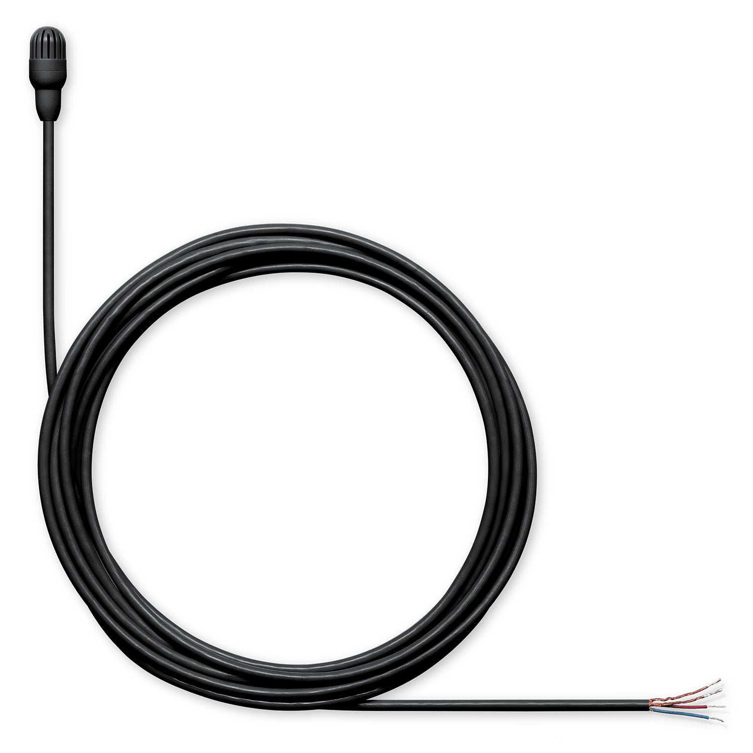 Shure TwinPlex TL47B/O-NC-A Subminiature Lavalier Microphone (Low Sens, No Conn, Black)