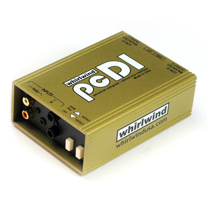 Whirlwind pcDI Stereo Direct Box for Multimedia Presentations