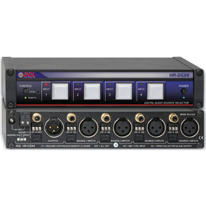 RDL HR-DSX4 Digital Audio Selector - AES/EBU and S/PDIF