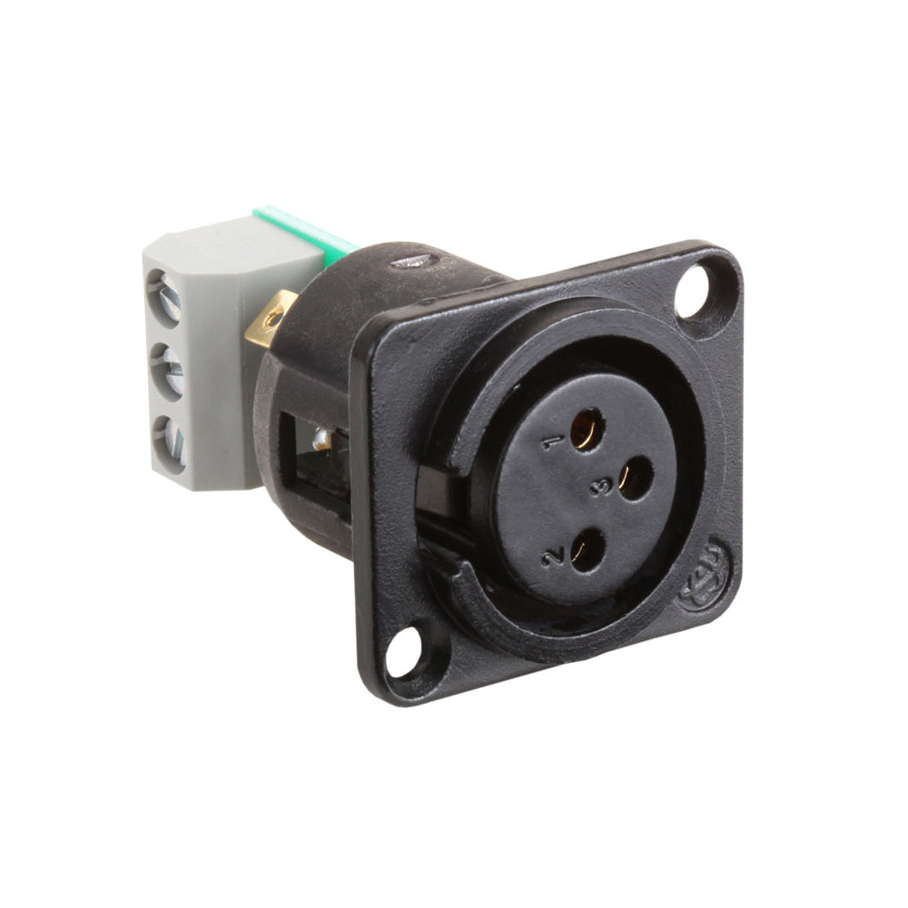 RDL AMS-XLF - 3-Pin Female XLR Jack Module for AMS Series