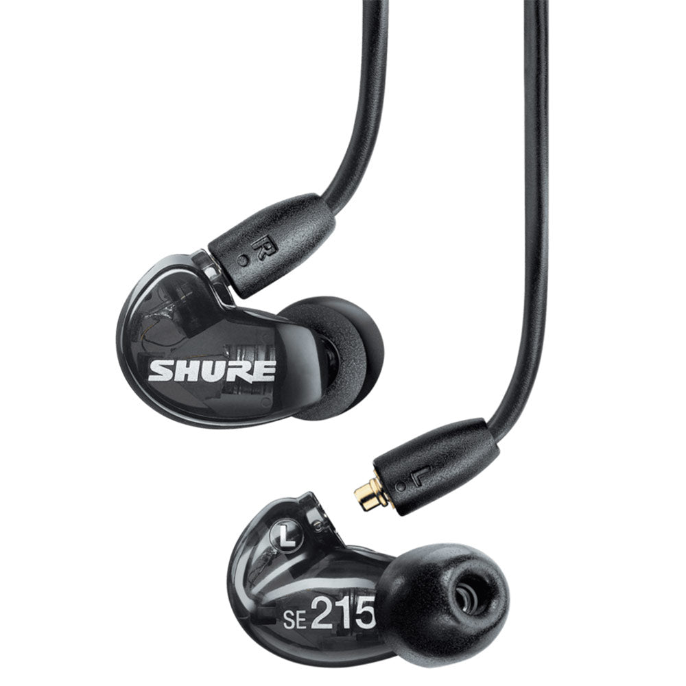 Shure SE215DY AIONIC 215 Sound Isolating Earphones with Universal Cable (Black)