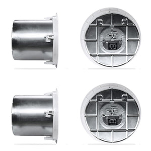 QSC AC-C8T 8-Inch Full-Range Ceiling Loudspeaker (White/Pair)