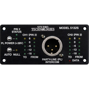 Studio Technologies Model 5132 Partyline Interface Module (SMPTE Version)