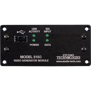 Studio Technologies Model 5150-02 Video Generator Module with Optical Input/Output