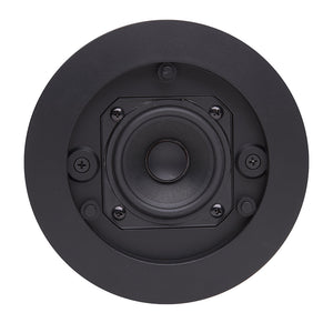 QSC AD-C SAT AcousticDesign Series Satellite Ceiling Speaker (Black / Pair)