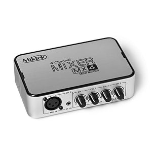 Miktek MX4 Compact 4-Channel Mixer
